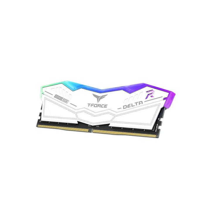 TEAMGROUP T-Force Delta RGB DDR5 Ram 16GB (16x1GB) 6000MHz CL38  RGB - White