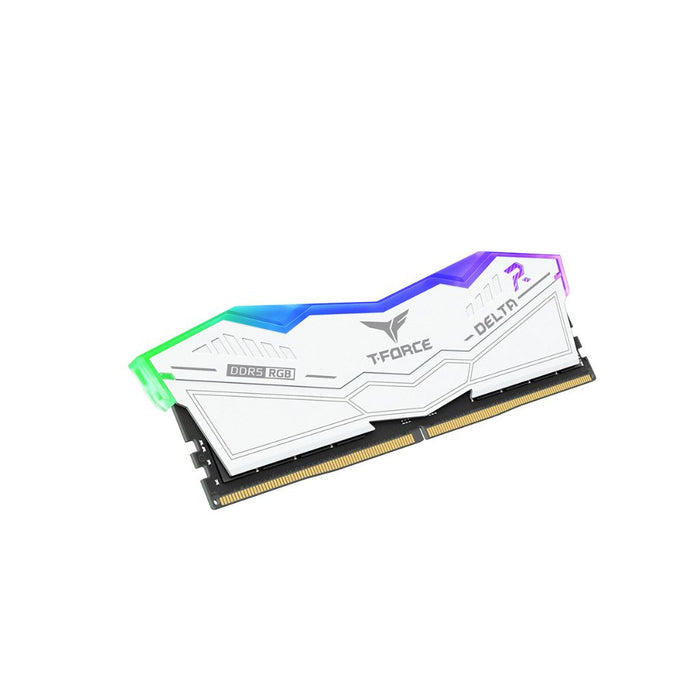 TEAMGROUP T-Force Delta RGB DDR5 Ram 16GB (16x1GB) 6000MHz CL38  RGB - White
