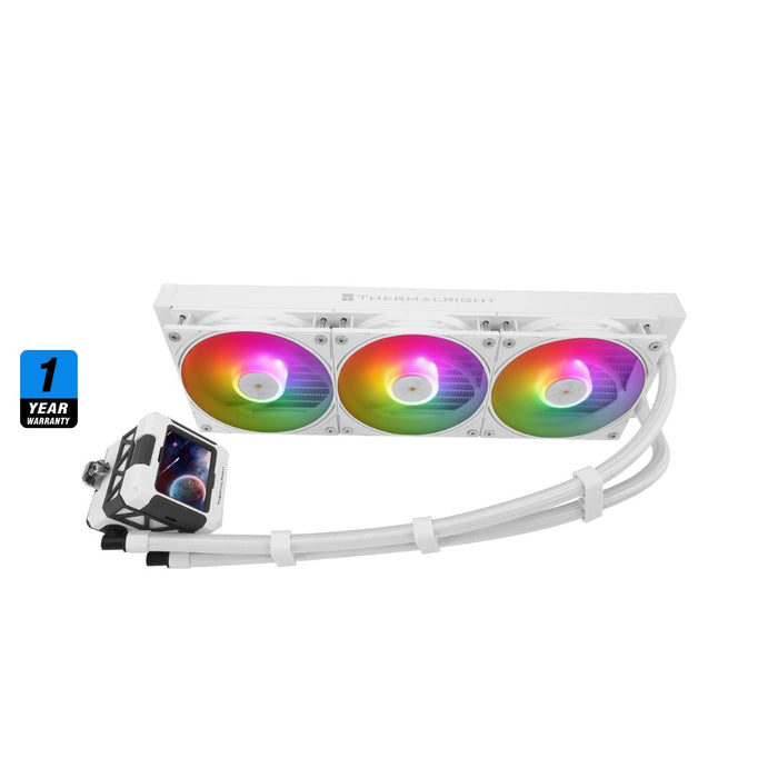 Thermalright Frozen Warframe 360 ARGB Liquid CPU Cooler - White