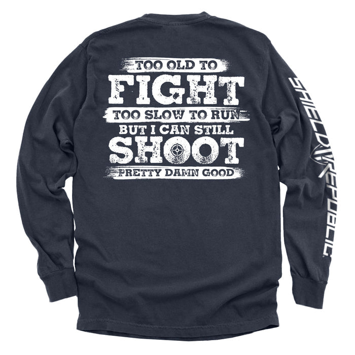 Comfort Colors Long Sleeve / True Navy / S