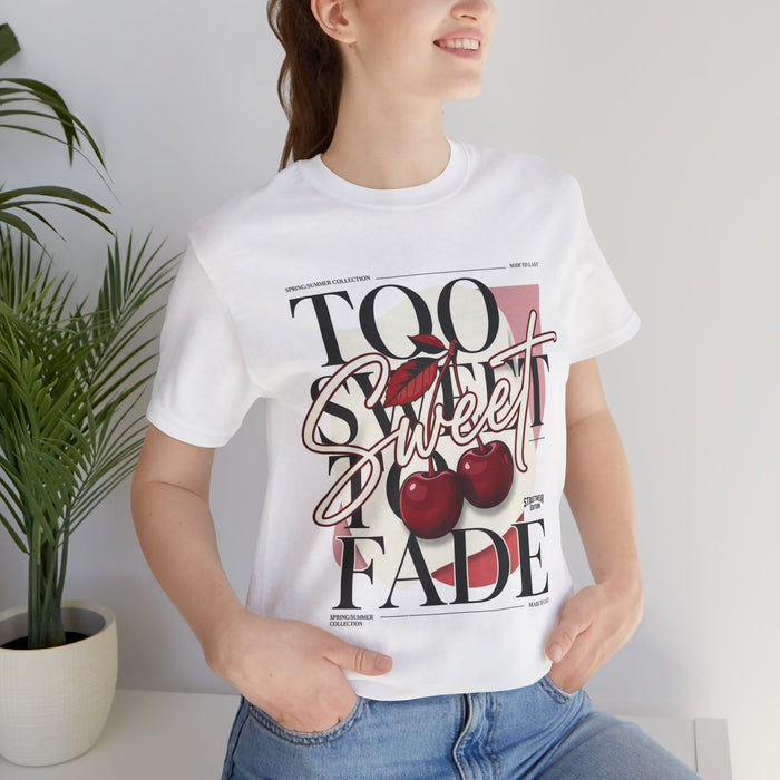 Too Sweet to Fade Cherry Graphic Tee