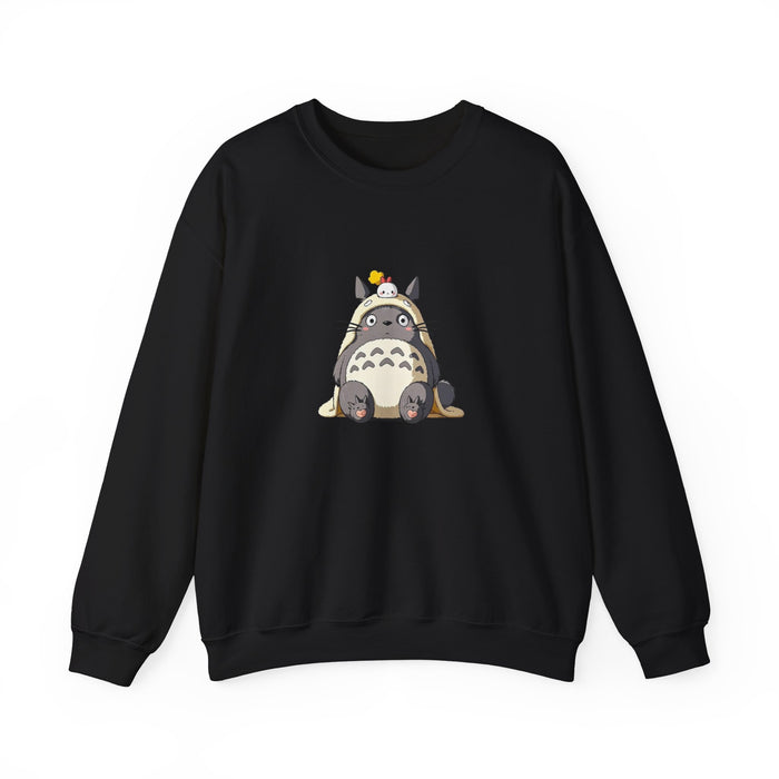 Totoro Cozy Crewneck Sweatshirt – Cute Studio Ghibli Inspired Graphic
