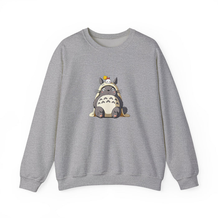 Totoro Cozy Crewneck Sweatshirt – Cute Studio Ghibli Inspired Graphic