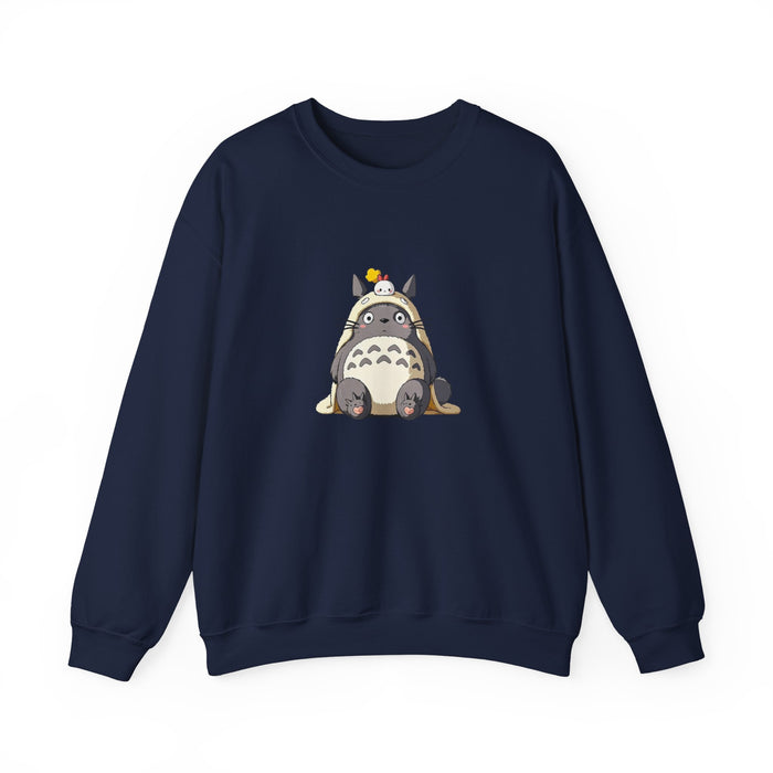 Totoro Cozy Crewneck Sweatshirt – Cute Studio Ghibli Inspired Graphic