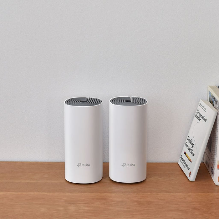 TP-Link Deco E4 AC1200 Whole Home Mesh Wi-Fi 5 System 2-Pack
