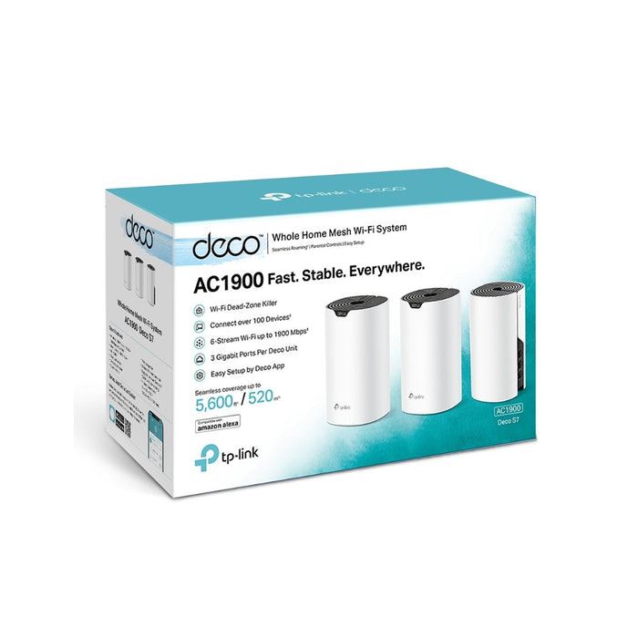 TP-Link Deco S7 AC1900 Whole Home Mesh Wi-Fi 5 System 3-Pack