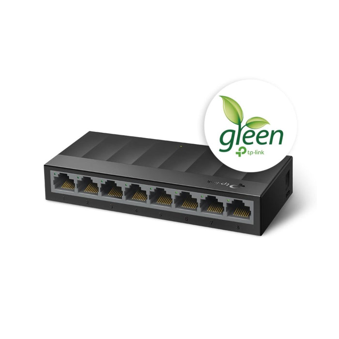 TP-Link LS-1008G, Gigabit Desktop Switch, 8 Port