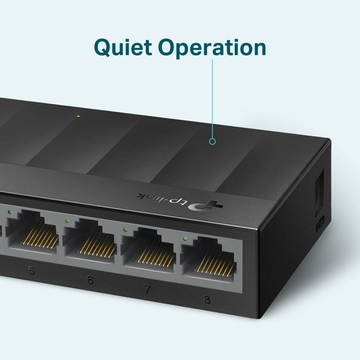 TP-Link LS-1008G, Gigabit Desktop Switch, 8 Port