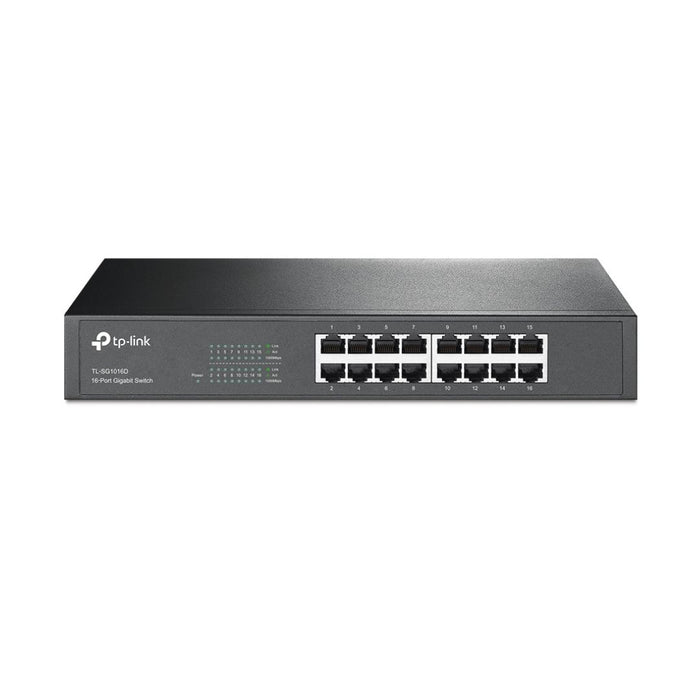 TP-Link TL-SG1016D V9, Gigabit Desktop/Rackmount Switch, 16-Port