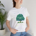 Tree of Comfort T‑Shirt — “Nature heals that which cannot” Inspirational Graphic Tee