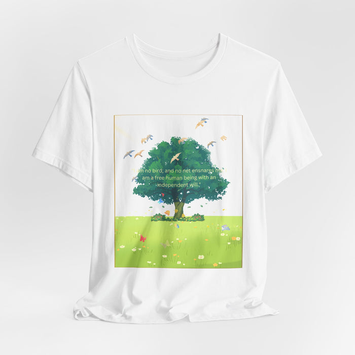Tree of Life Graphic Tee — Inspirational Nature Quote T-Shirt