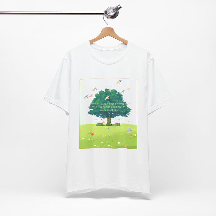 Tree of Life Graphic Tee — Inspirational Nature Quote T-Shirt