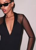 Tuxedo Bodysuit-black-Fleur du Mal
