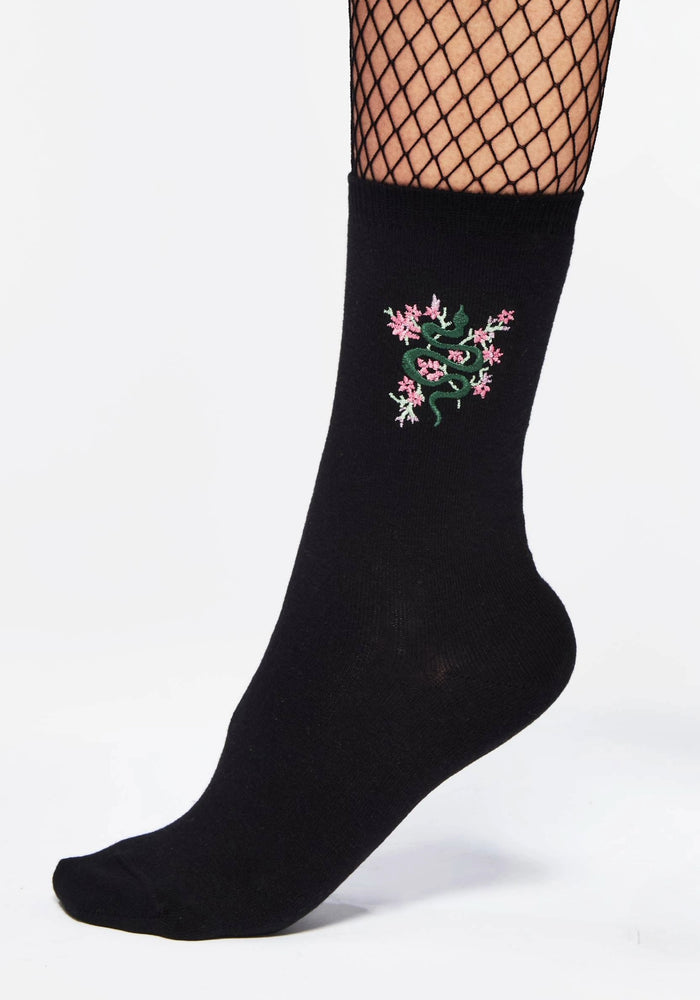 Twisted Snake Socks