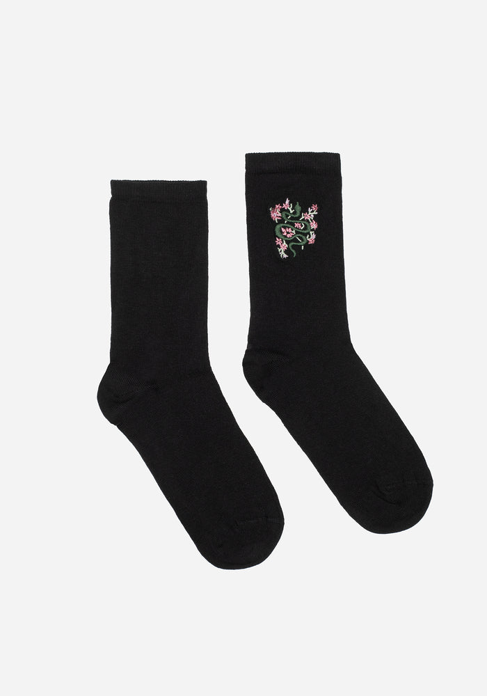 Twisted Snake Socks