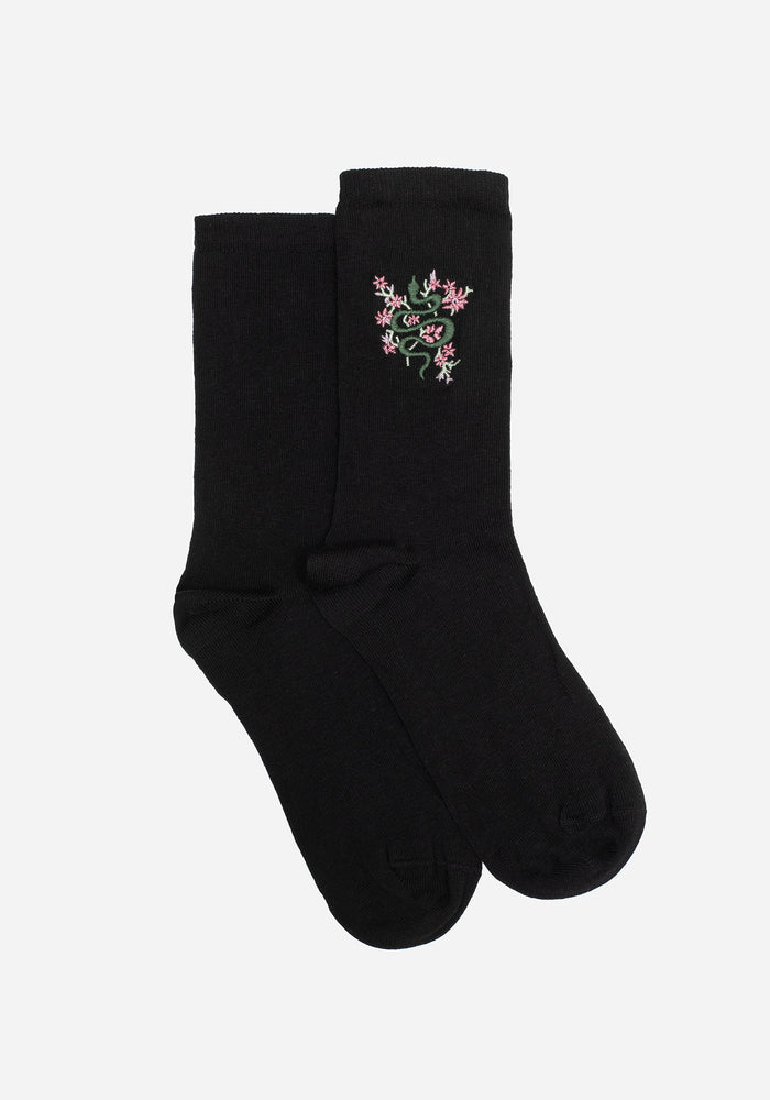 Twisted Snake Socks