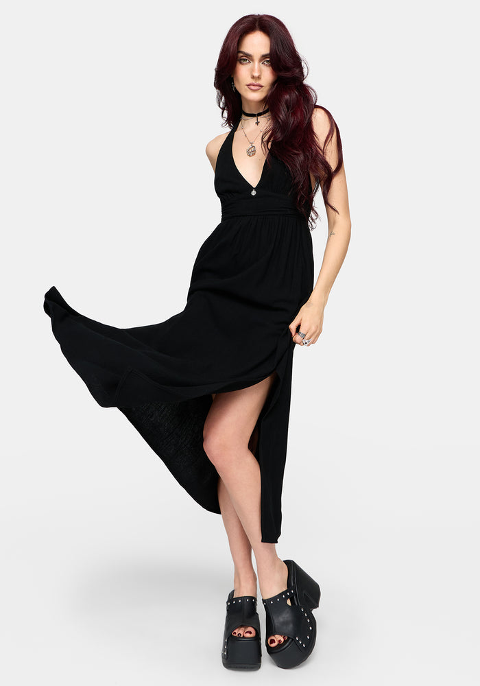 Twyla Halter Midaxi Dress