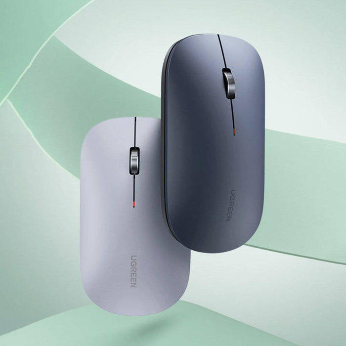 UGREEN MU001 USB Optical Wireless Mouse - Gray