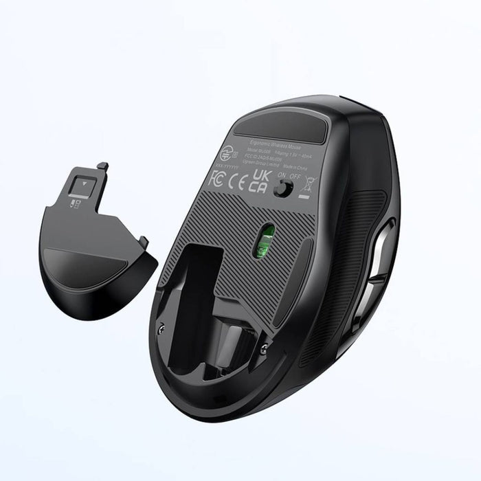 UGREEN MU006 Ergonomic Bluetooth Optical Wireless Mouse - Black