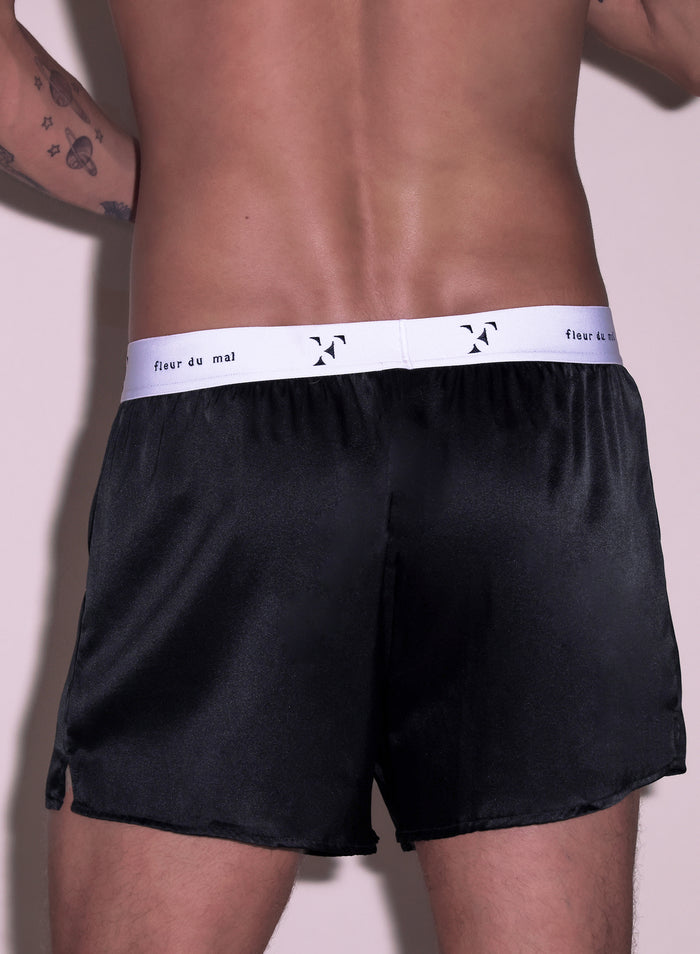 Unisex Boxer Short-black