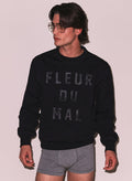 Unisex Logo Sweatshirt-black-Fleur du Mal