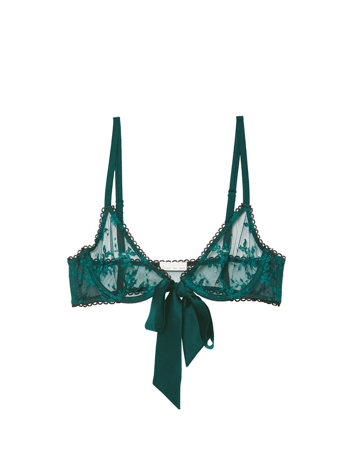 Untie Me Demi Bra-crystal teal-flat