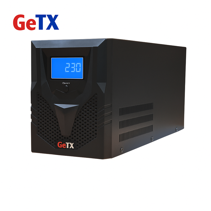UPS Gaming GeTX GTXF-2000 (2000VA, 2KV) Line interactive, 12V-12A *2 Battery, Red Box - شركة القيم العالمية للحاسبات