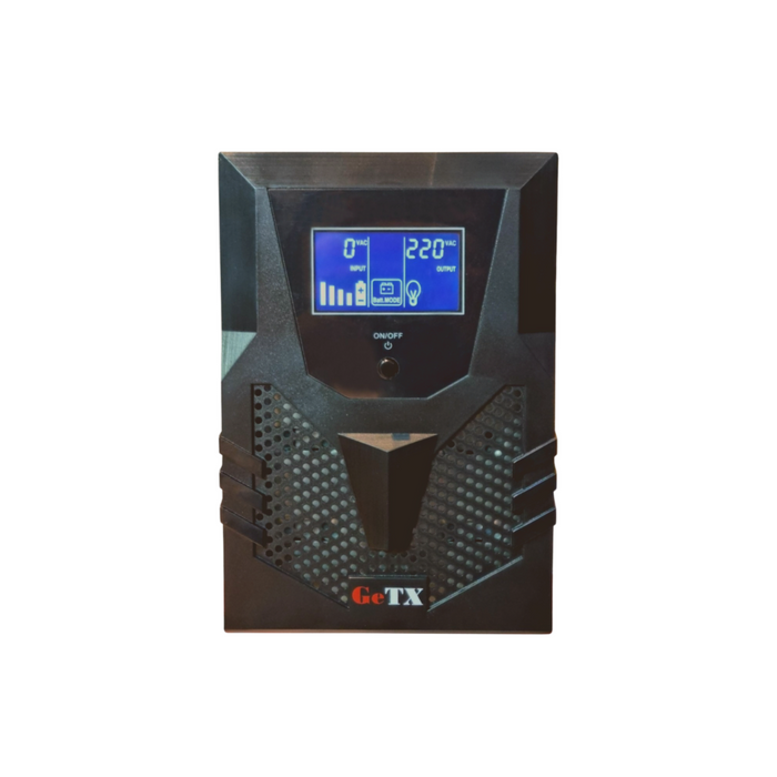 UPS Gaming GeTX GTXF-2000 (2000VA, 2KV) Line interactive, 12V-12A *2 Battery, Red Box - شركة القيم العالمية للحاسبات