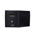 UPS GeTX GXK-1000-C (1000VA, 1KV), Line interactive, LCD Battery 12v-7a *2 - شركة القيم العالمية للحاسبات