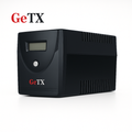 UPS GeTX GXK-1500-C (1500VA, 1.5KV), Line interactive, LCD Battery 12v-9a *2 - شركة القيم العالمية للحاسبات