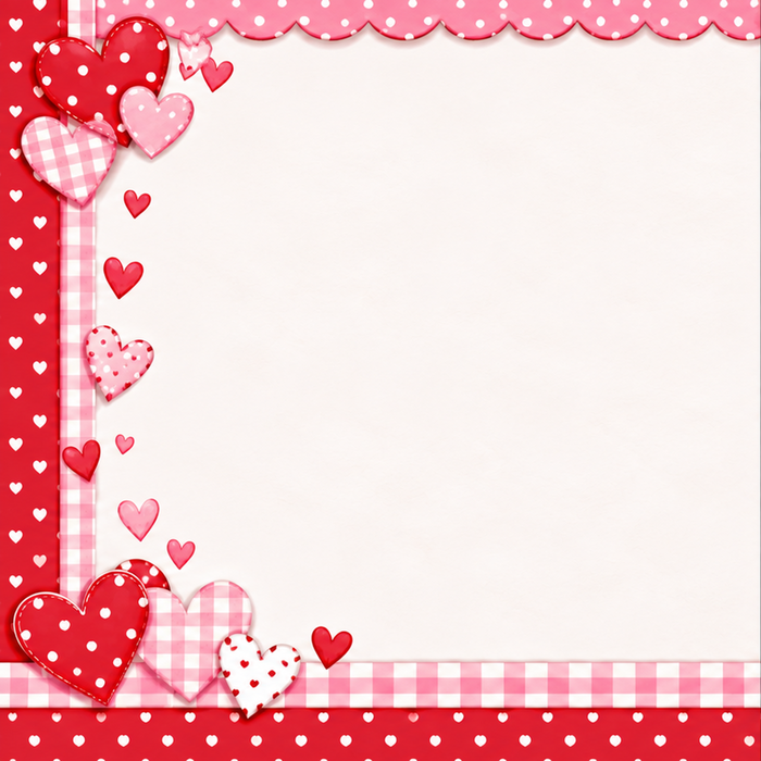 Valentines Day- Puppy & Bear
