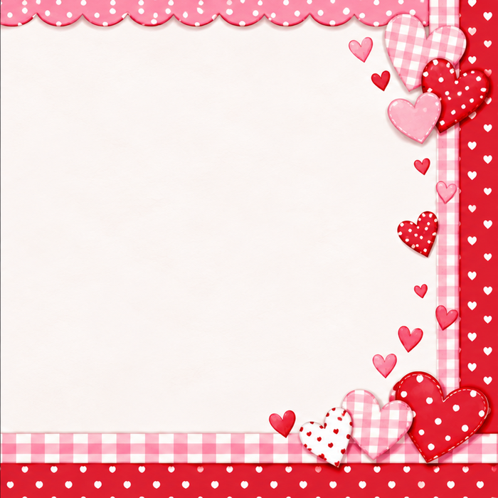 Valentines Day- Puppy & Bear