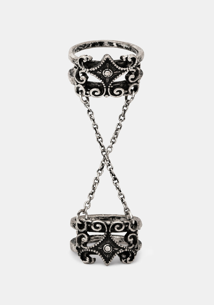 Velma Chain Linked Ring Set