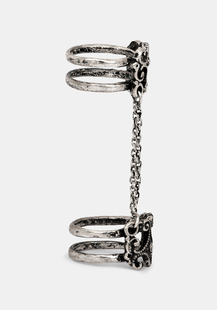Velma Chain Linked Ring Set