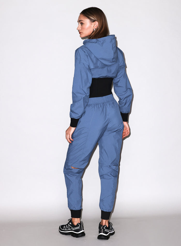 Warm Up Track Pant-storm blue