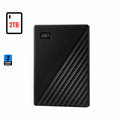 WD 2TB My Passport External Hard Disk Drive - شركة القيم العالمية للحاسبات