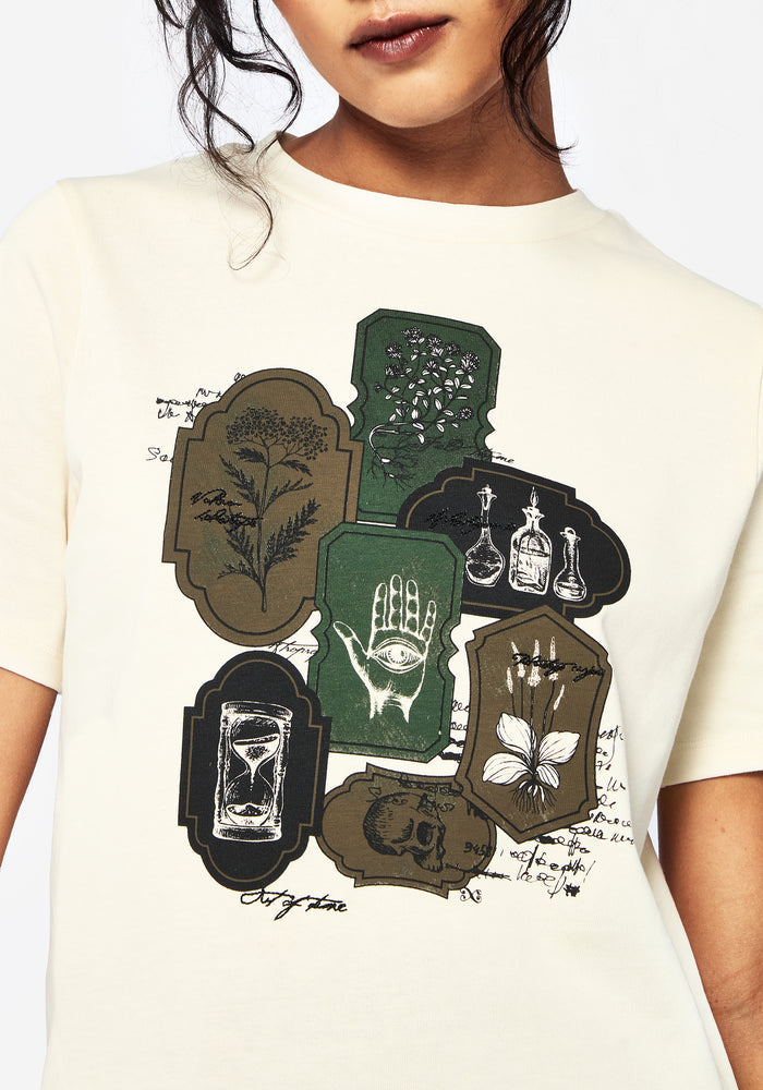 Wicce Stamp Graphic Short Sleeve T-Shirt