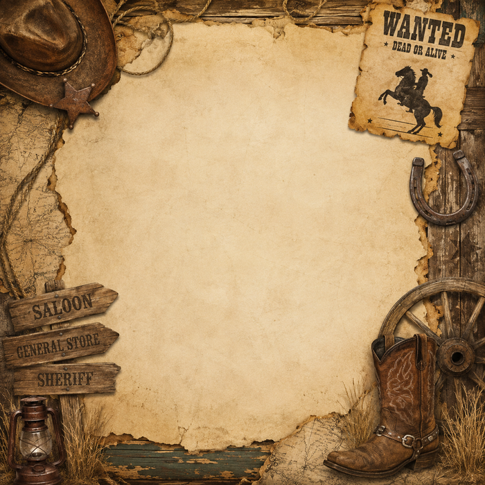 Wild West Scrapbook Kit