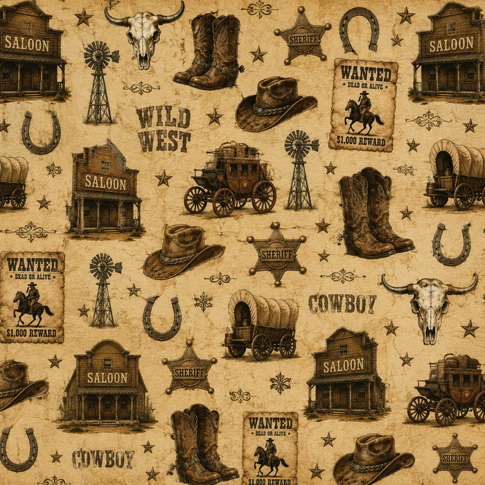 Wild West Scrapbook Kit