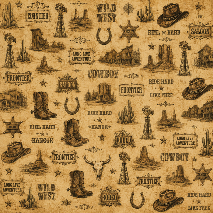 Wild West Scrapbook Kit