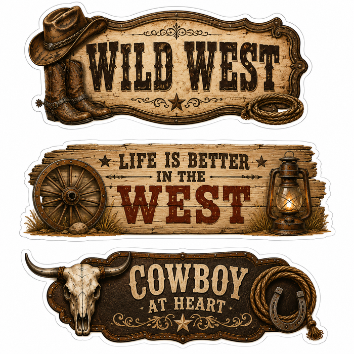 Wild West Scrapbook Kit