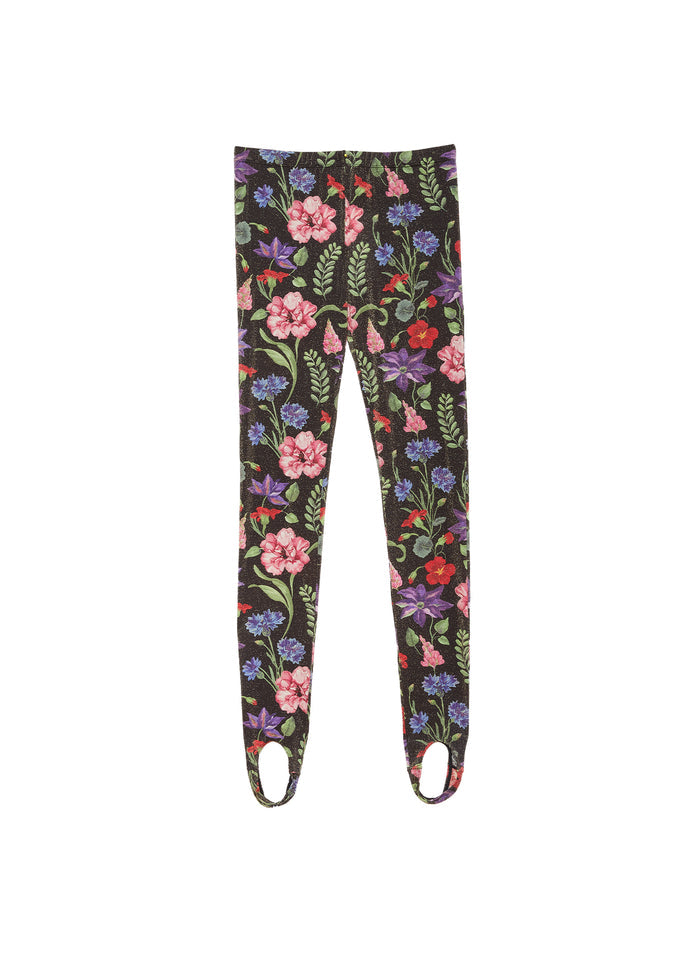 Wildfleur Stirrup Legging-wildflower print
