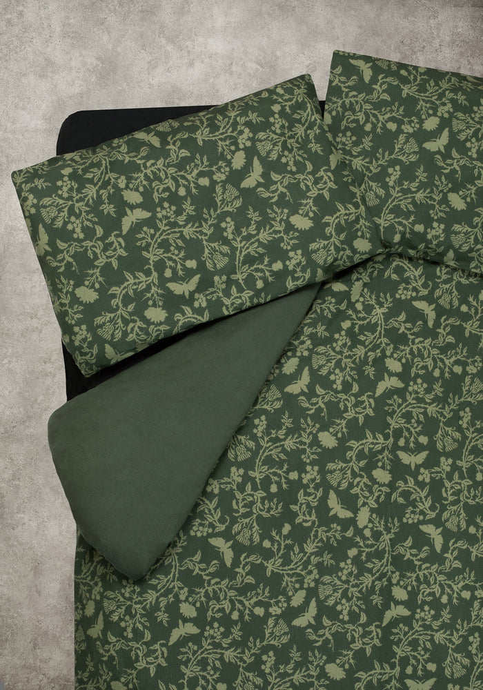 Wildwood Floral Print Cotton Bedding Set - US King