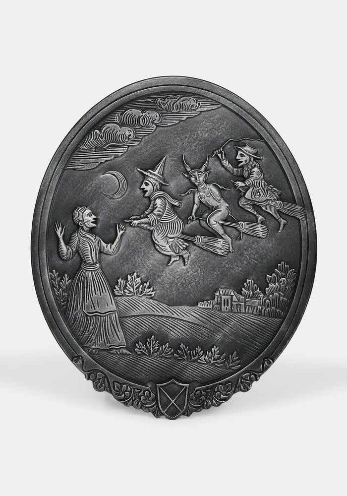 Witches Oval Wall Plaque