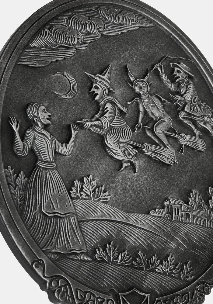 Witches Oval Wall Plaque