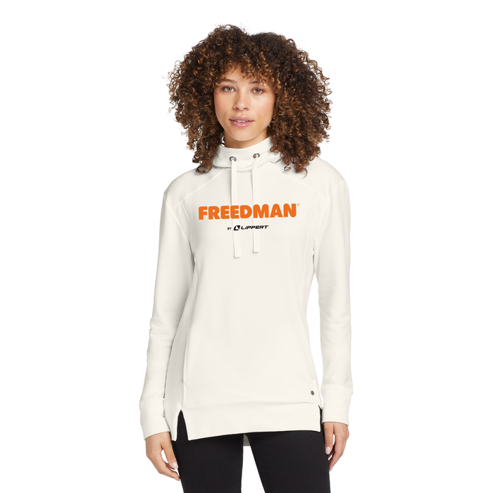 Women's Hoodie - LOG810- Freedman - Full Color Logo