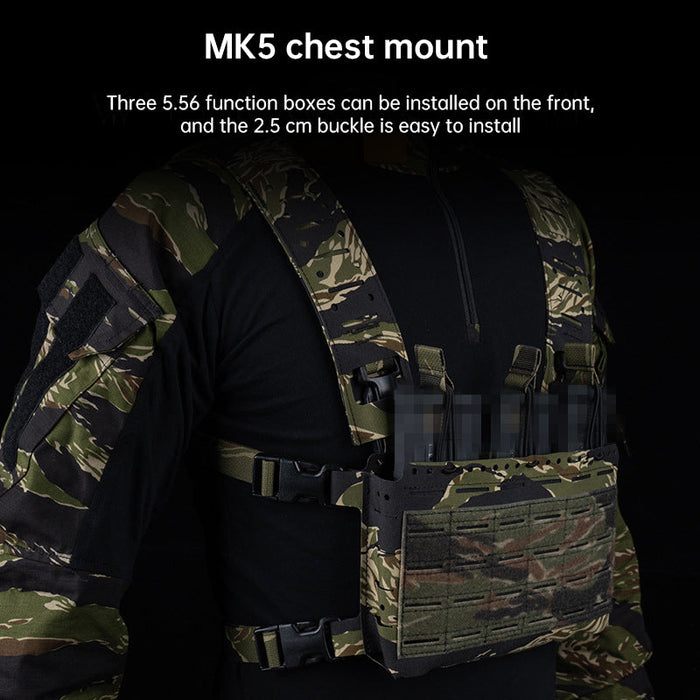 woodland m81 or tigerstripe Tactical Chest Rig Set