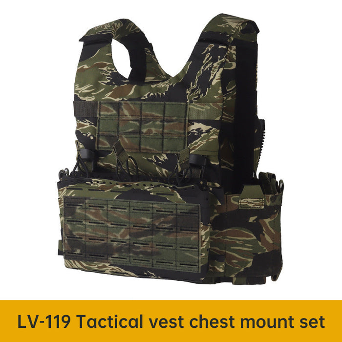 woodland m81 or tigerstripe Tactical Chest Rig Set