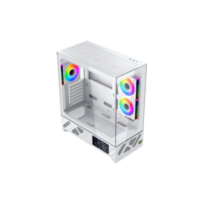 Xigmatek Alphard Pro Arctic Mid Tower Case - White