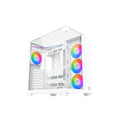 Xigmatek Aqua V Mid Tower Case , 7 Fan - White